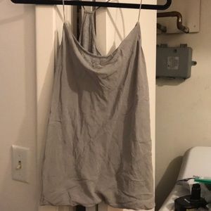 Vince mixed media tank